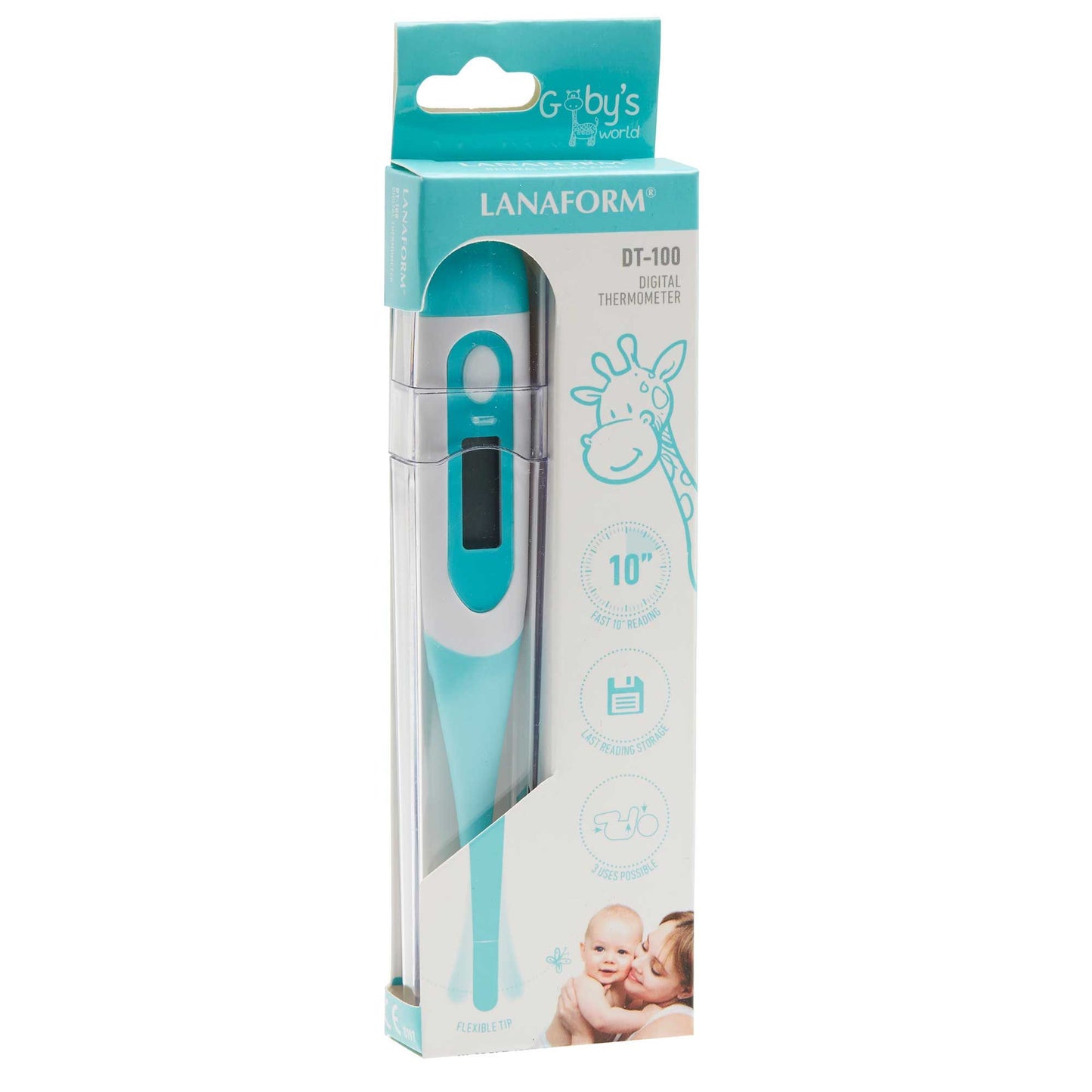 Lanaform DT-100 – Digital termometer för oral, rektal och axillär mätning – bild 5
