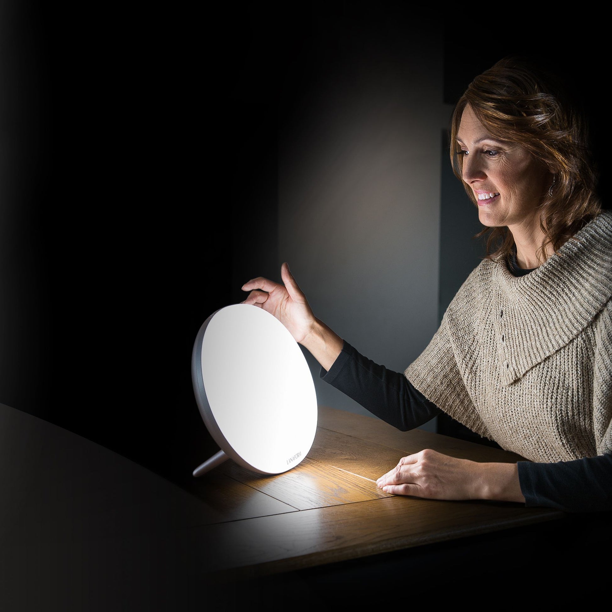 Lanaform Lumino LED – Medicinsk ljusterapilampa med 10 000 lux – bild 3