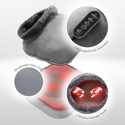 Lanaform 2-i-1 Shiatsu Comfort – Värmedyna och shiatsumassage även för fötter, rygg och nacke – bild 5