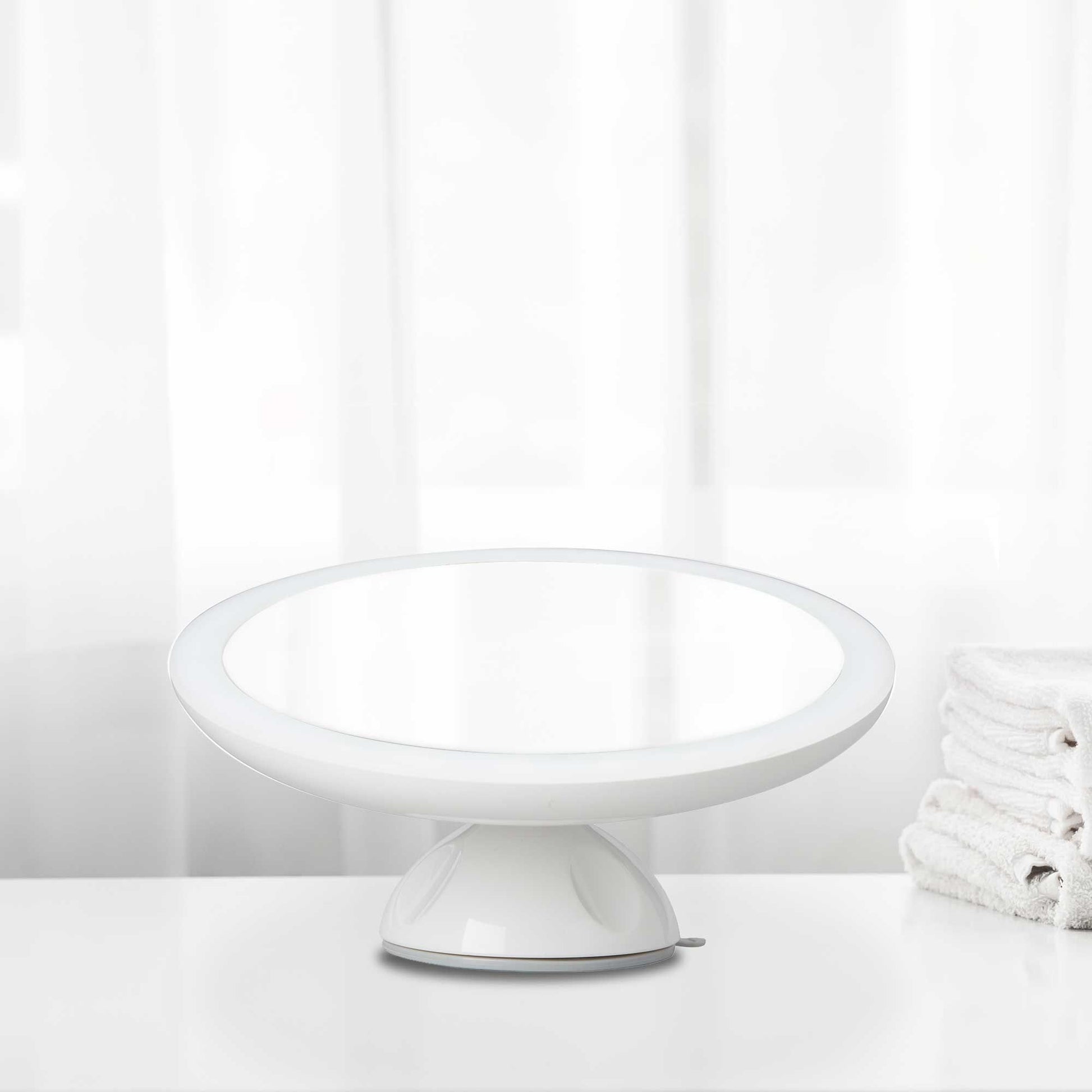 Lanaform 2in1 Mirror – Dubbelsidig sminkspegel med LED-belysning och 5x förstoring – bild 4