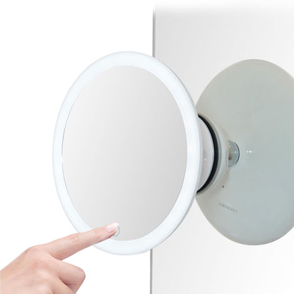 Lanaform 2in1 Mirror – Dubbelsidig sminkspegel med LED-belysning och 5x förstoring – bild 5