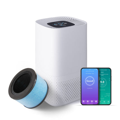 Lanaform AV-99C – Smart luftrenare med HEPA-filter, luftkvalitetssensor och appstyrning – bild 4