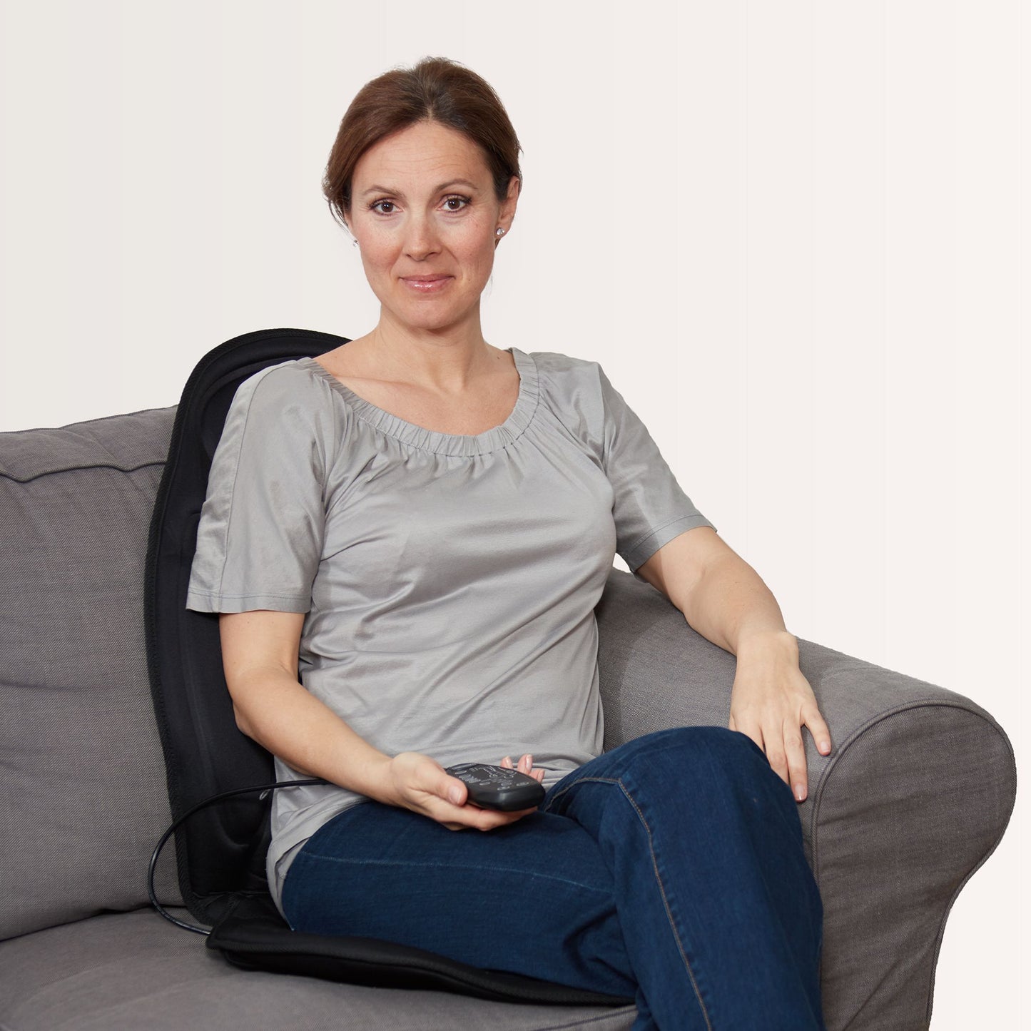 Lanaform Back Massager – Vibrerande massagekudde med värme för rygg och säte – massage & spa från Lanaform