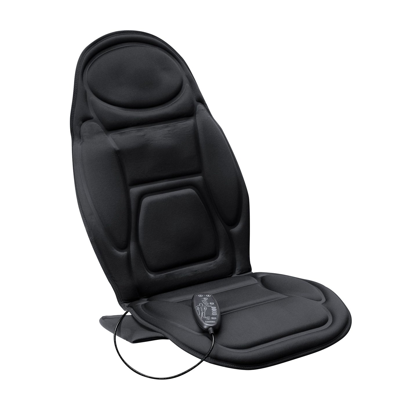 Lanaform Back Massager – Vibrerande massagekudde med värme för rygg och säte – bild 2