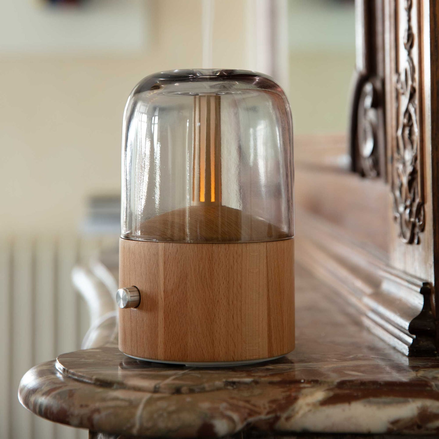 Lanaform Davy Mist – Designad aromadiffuser med kall dimma och LED-belysning – luft & doft från Lanaform
