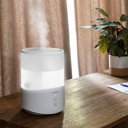 Lanaform Dobra – Luftfuktare med aromadiffuser och LED-ljus i elegant design – bild 2