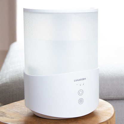 Lanaform Dobra – Luftfuktare med aromadiffuser och LED-ljus i elegant design – bild 3