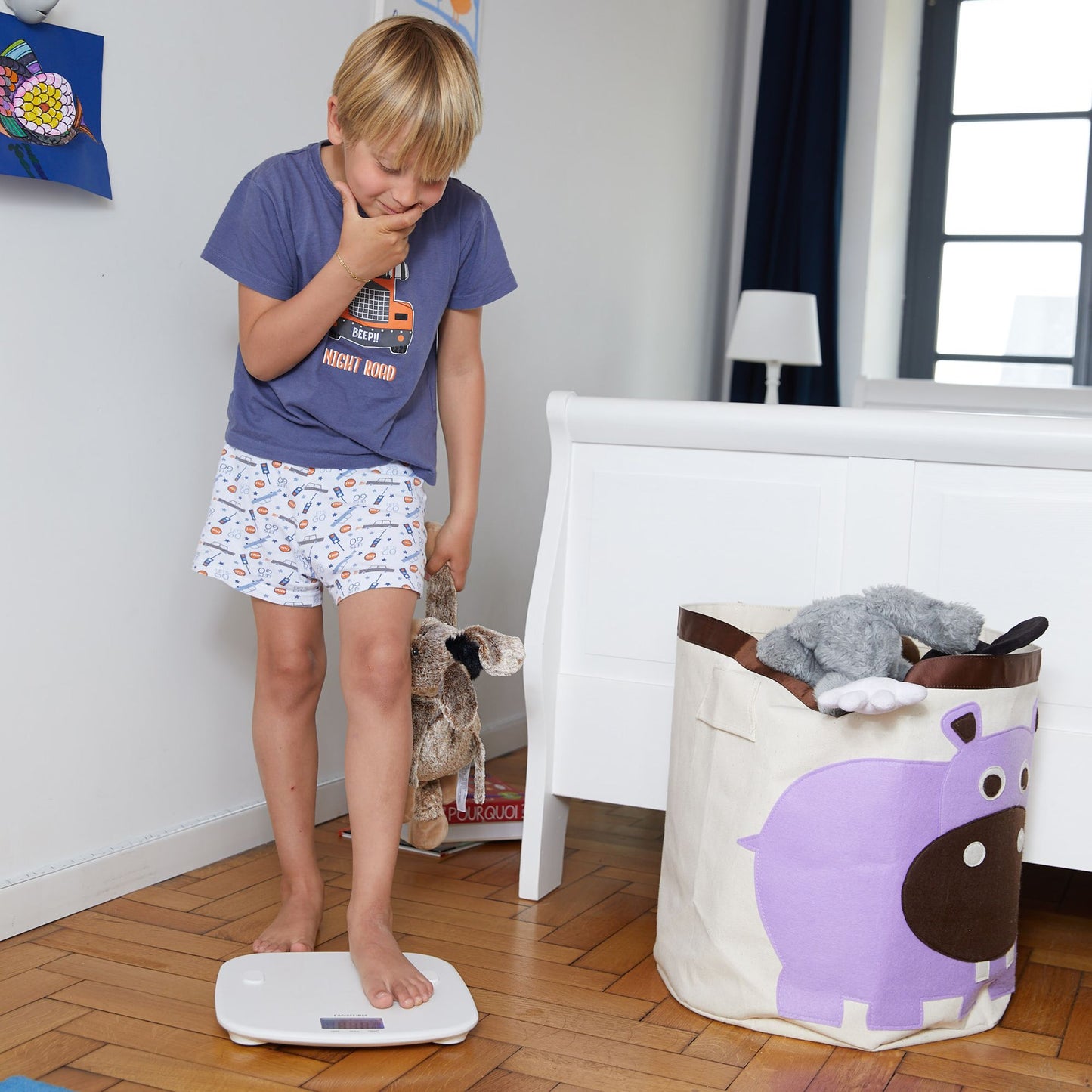 Lanaform Evolutive Scale – Digital baby- och barnvåg som växer med barnet – bild 3
