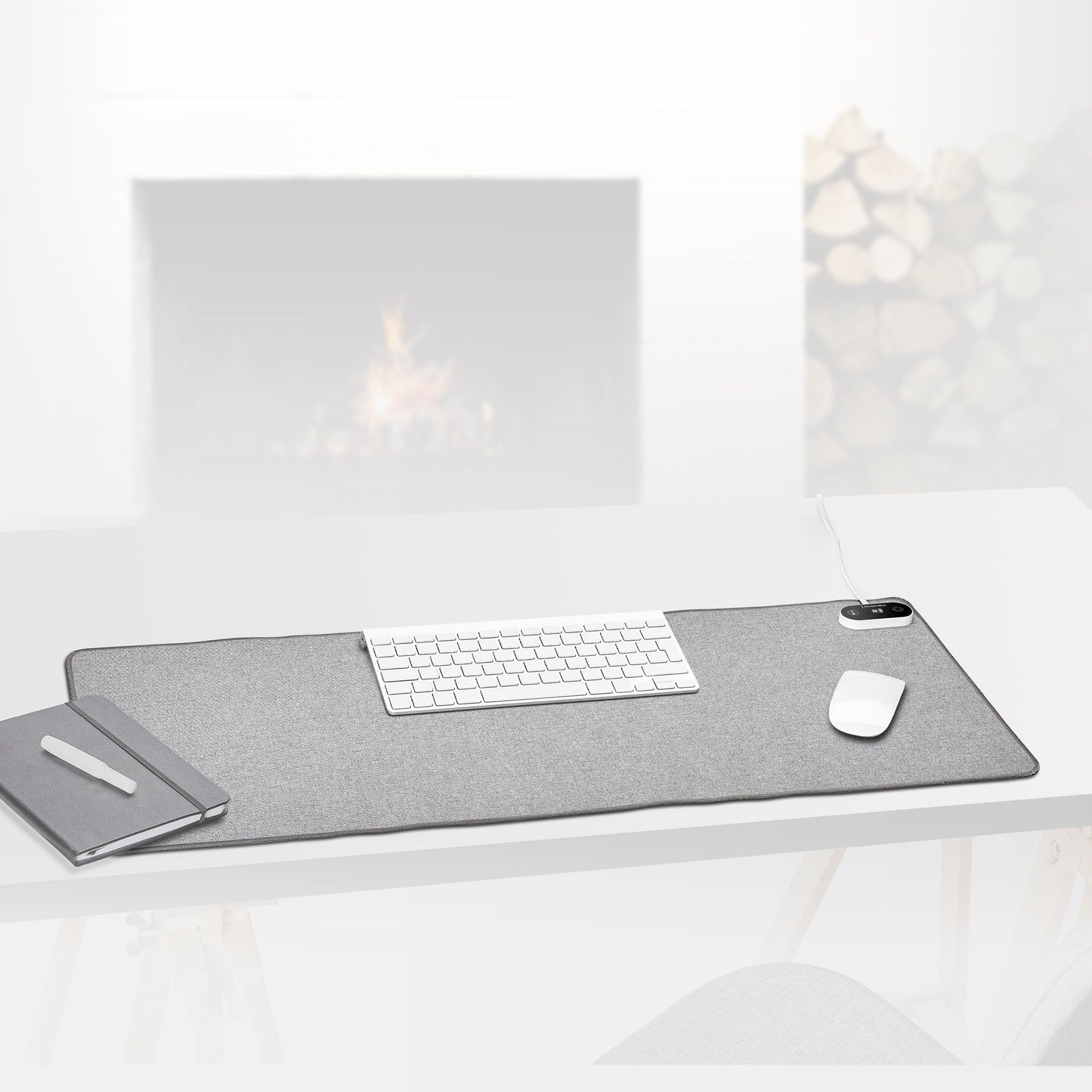 Lanaform Heating Desk Pad – Elektrisk musmatta & värmematta för händer och skrivbord – bild 3