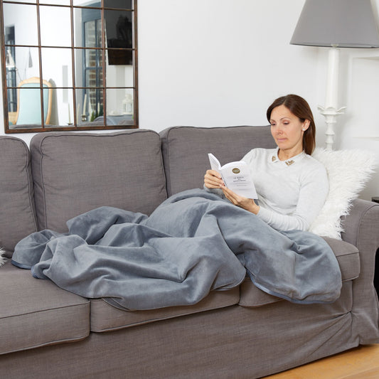 Lanaform Heating Overblanket – Extra stort elektriskt värmetäcke för två personer – värme från Lanaform