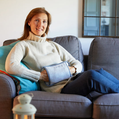 Lanaform Hottle Well-Being – Elektrisk värmedyna med mjukt textilöverdrag – värme från Lanaform