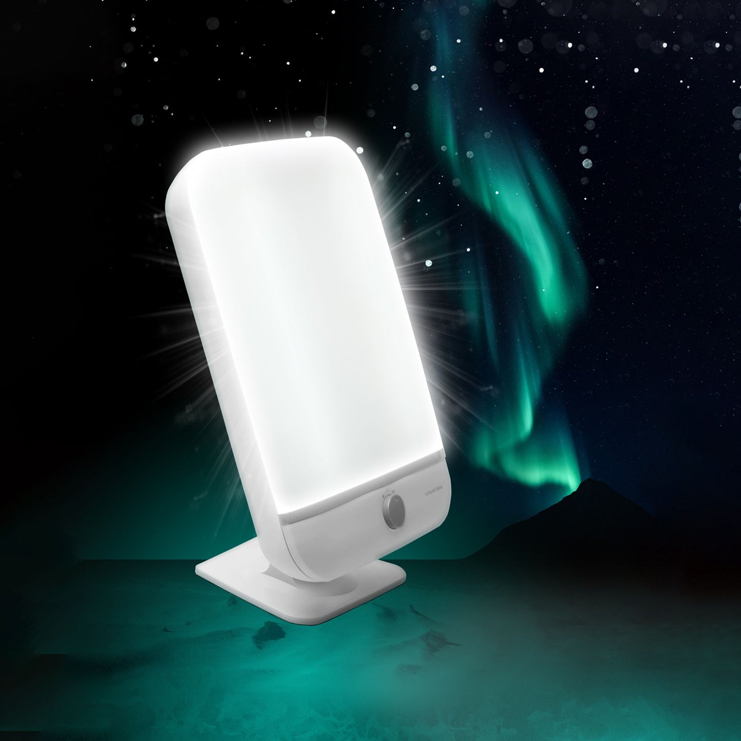 Lanaform Lumino Plus – Extra bred ljusterapilampa med 10 000 lux – bild 2