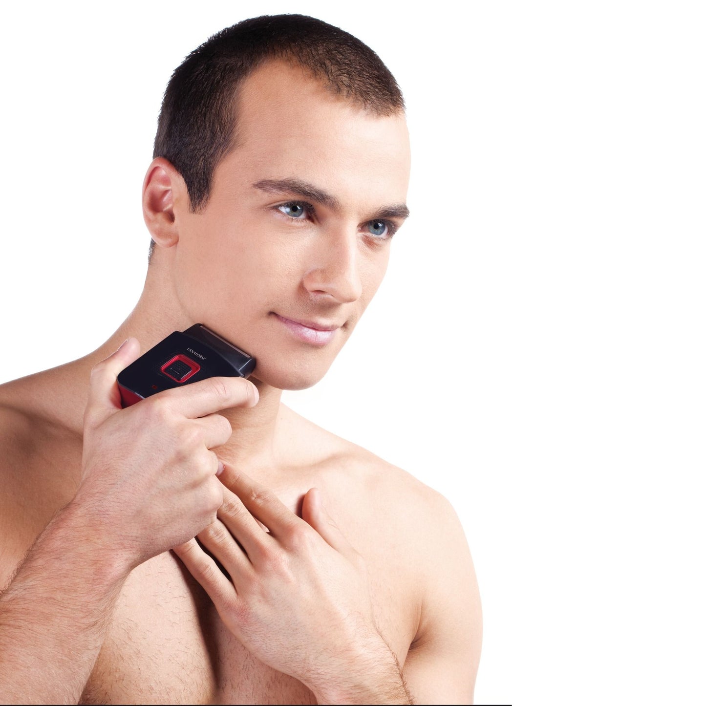 Lanaform Men's Travel Shaver & Clipper – 2-i-1 rakapparat och skäggtrimmer för resan – skönhet & personvård från Lanaform