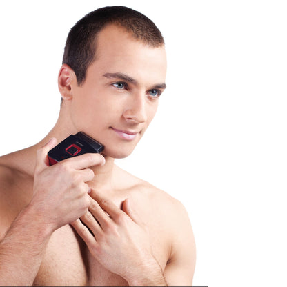 Lanaform Men's Travel Shaver & Clipper – 2-i-1 rakapparat och skäggtrimmer för resan – skönhet & personvård från Lanaform