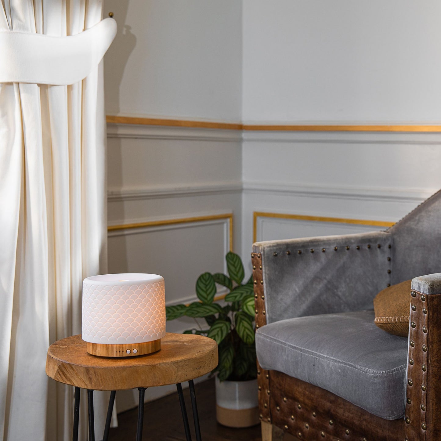 Lanaform Moya – Ultraljudsdiffuser med LED-belysning och doftspridning – bild 2