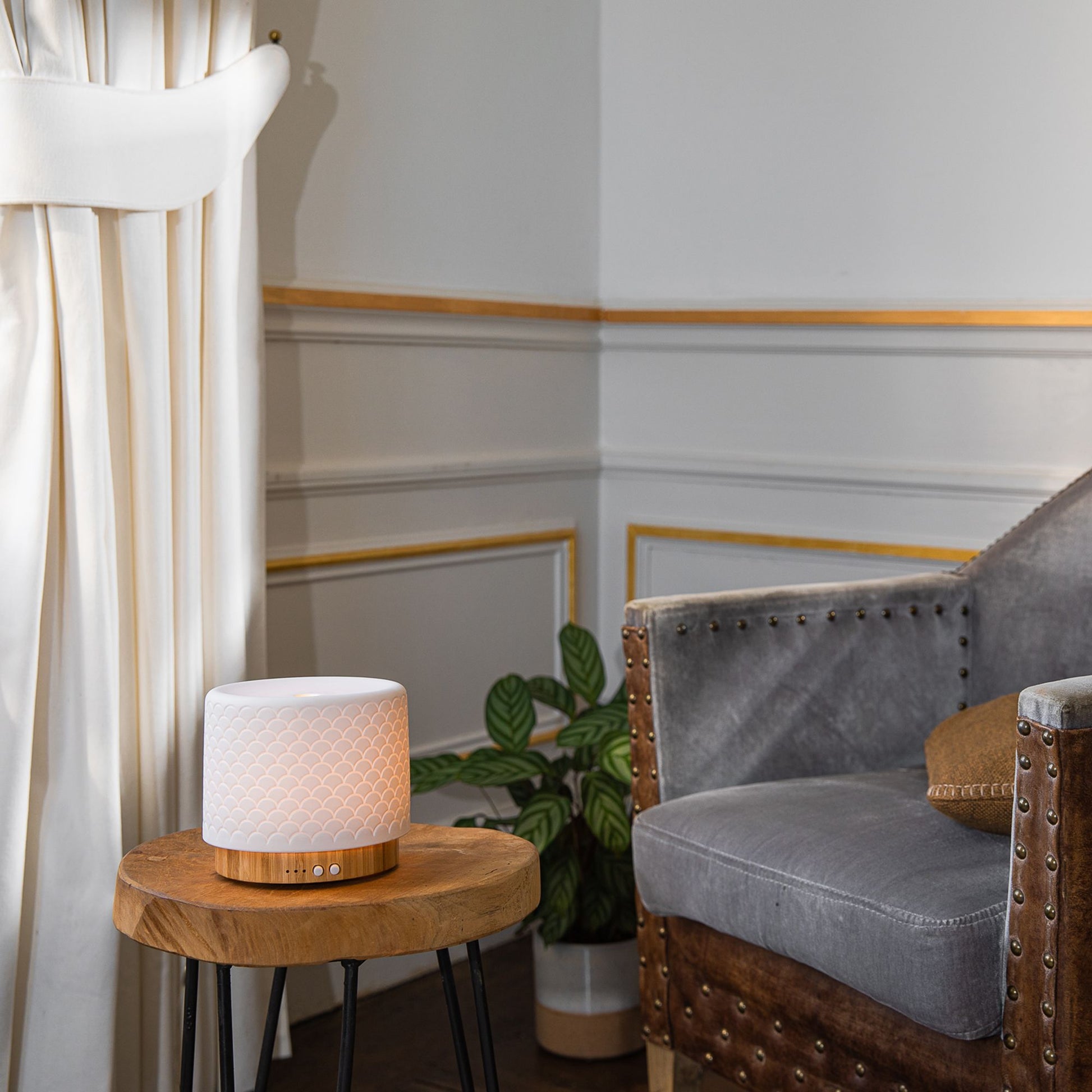 Lanaform Moya – Ultraljudsdiffuser med LED-belysning och doftspridning – bild 2