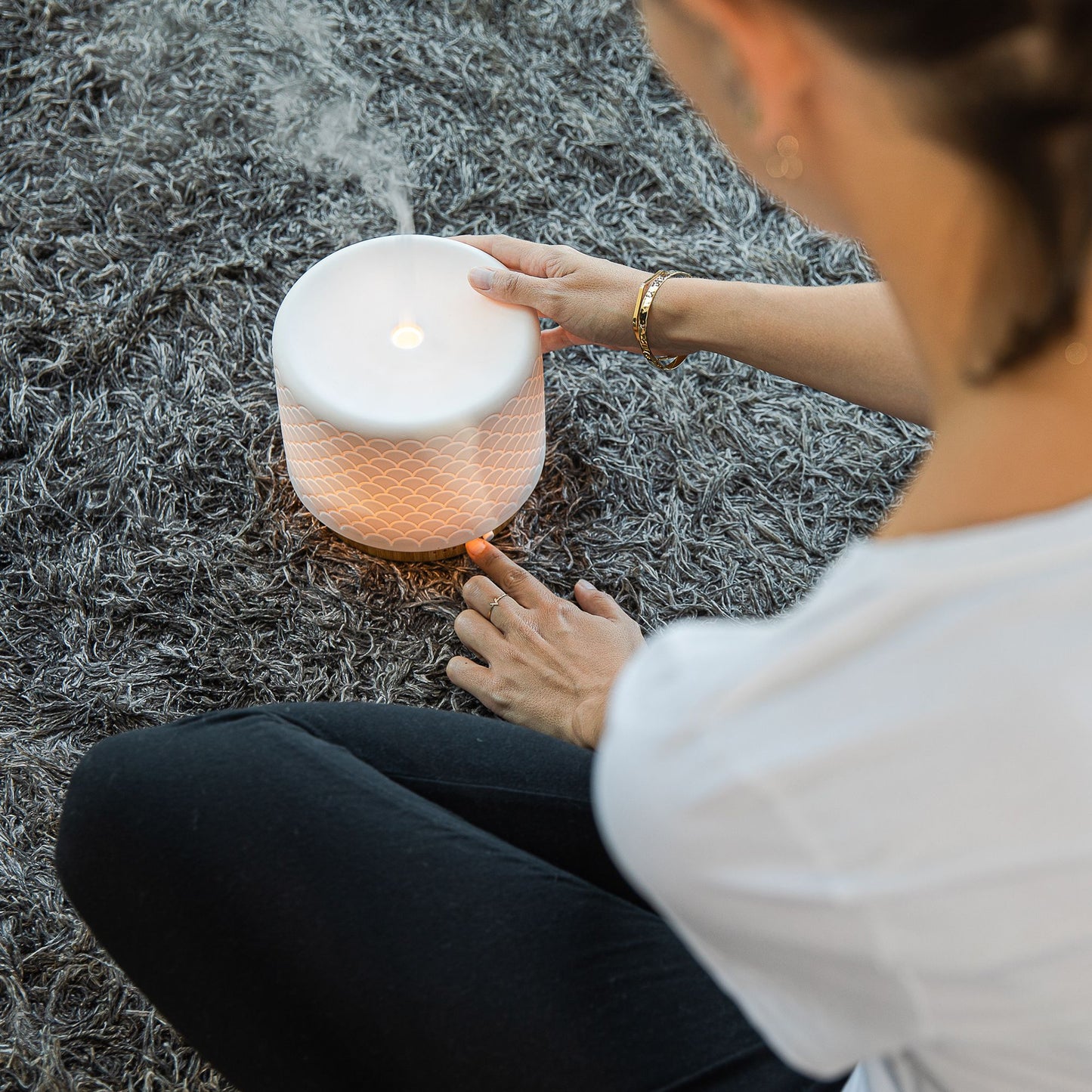 Lanaform Moya – Ultraljudsdiffuser med LED-belysning och doftspridning – bild 3