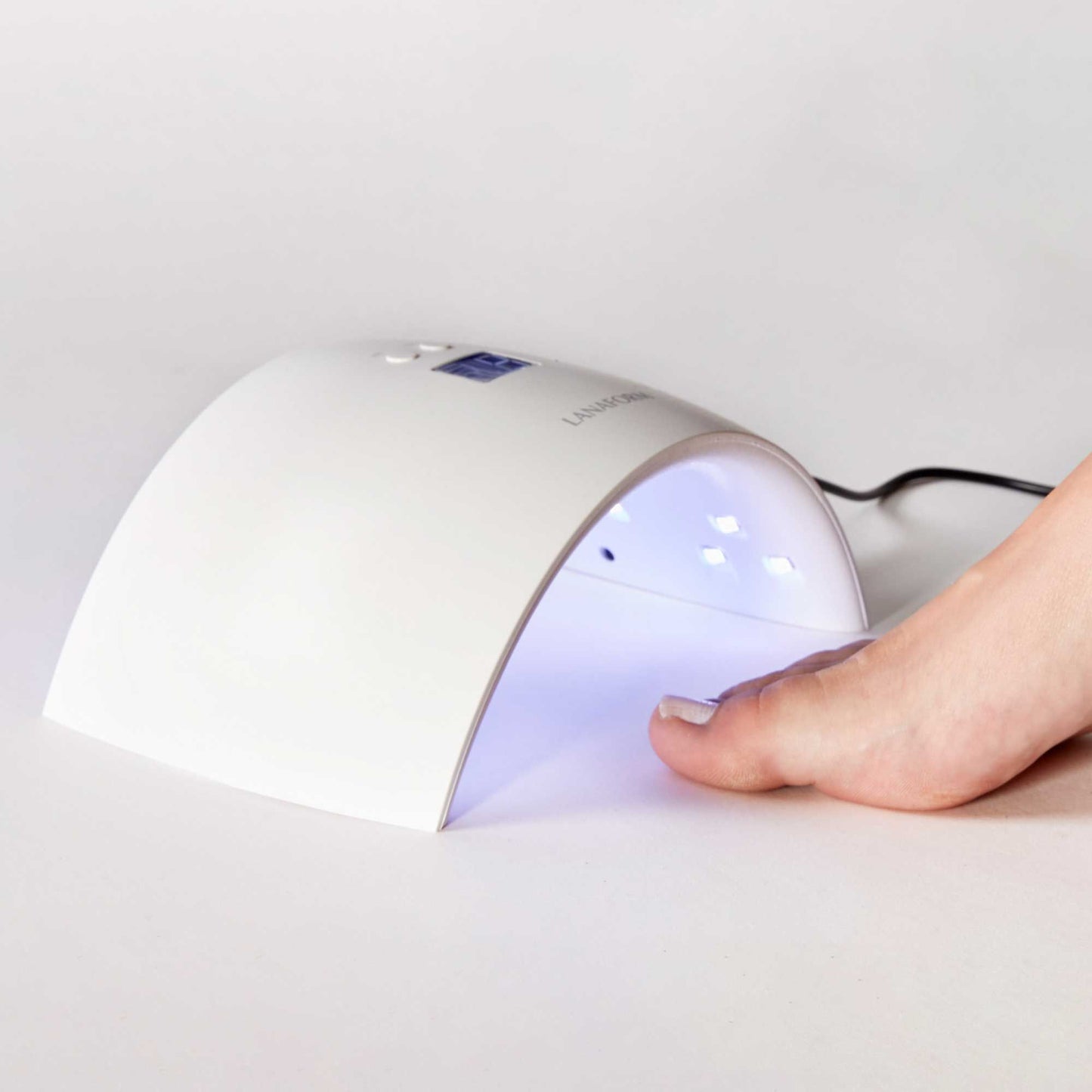 Lanaform Nail Lamp – UV/LED-lampa för snabbtorkning av gel- och shellack – bild 4