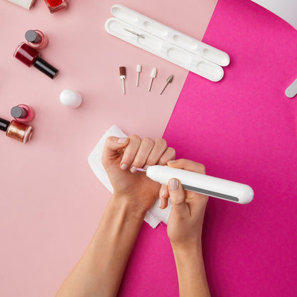 Lanaform Nail Pen Set – Uppladdningsbar manikyr- och pedikyrpenna med tillbehör – skönhet & personvård från Lanaform