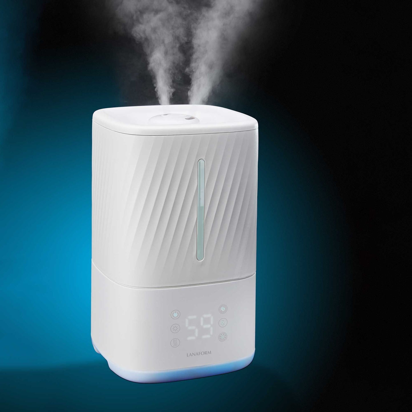 Lanaform Napo – Luftfuktare med varm & kall dimma, aromafunktion och touchskärm – bild 4