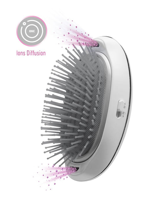 Lanaform Silky Brush – Elektrisk hårborste med jonfunktion för glansigt och frissfritt hår – skönhet & personvård från Lanaform
