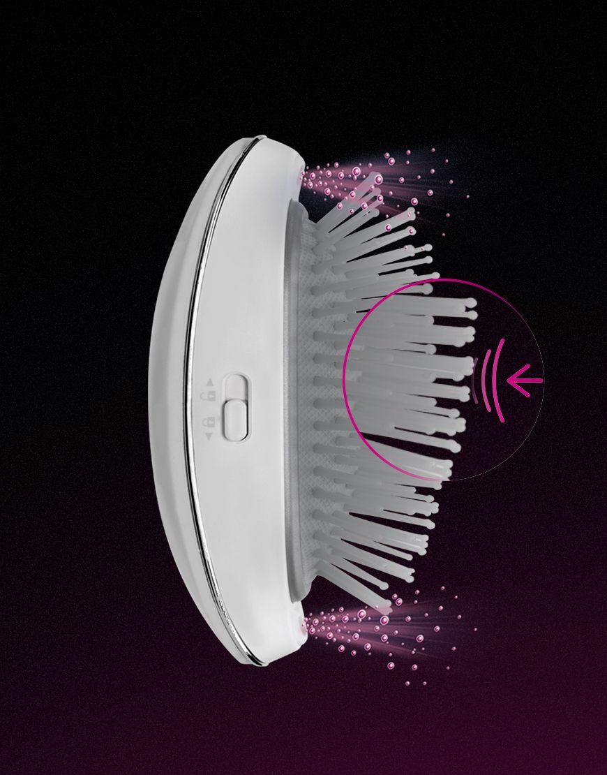 Lanaform Silky Brush – Elektrisk hårborste med jonfunktion för glansigt och frissfritt hår – bild 4
