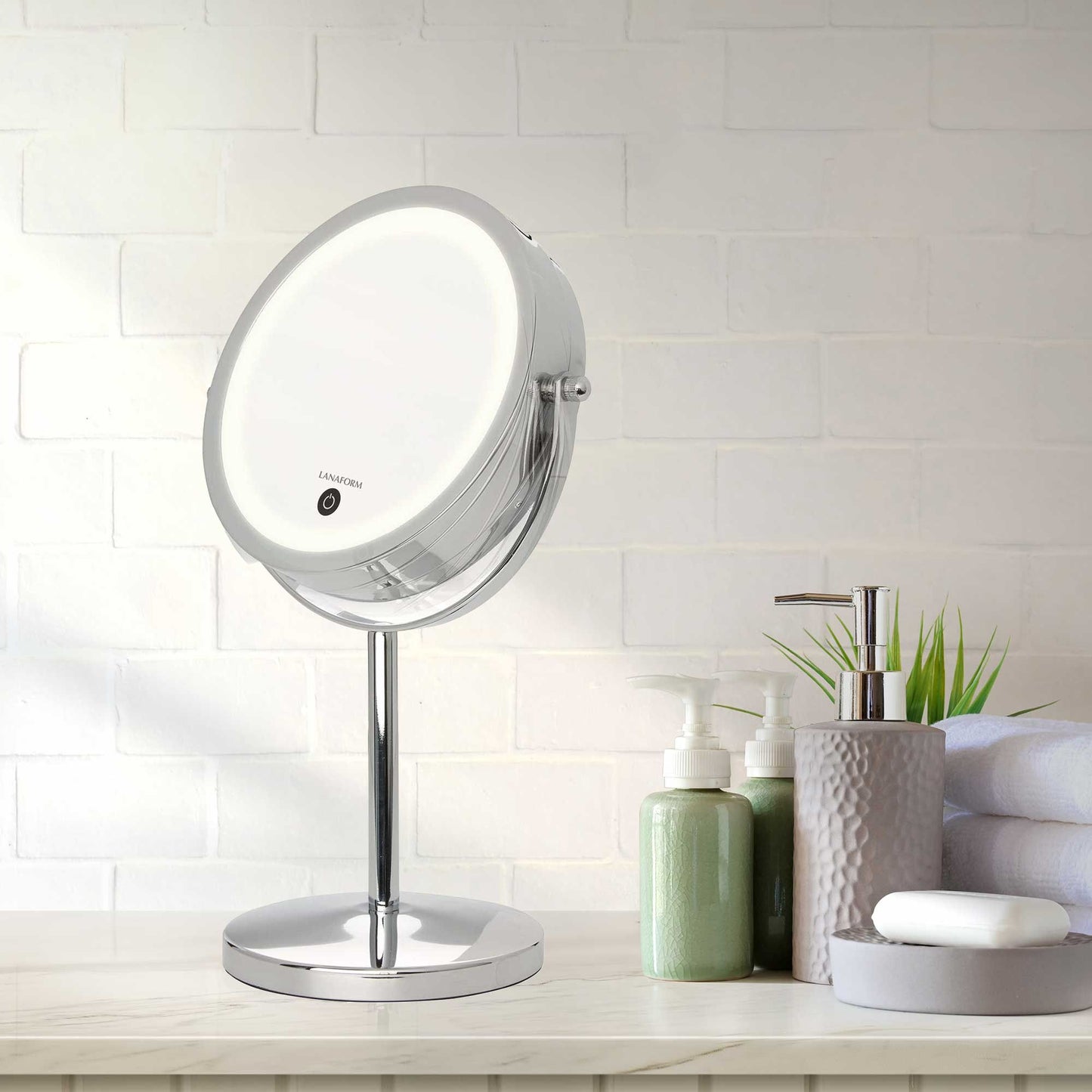 Lanaform Stand Mirror x10 – Fristående spegel med 10x förstoring – bild 4
