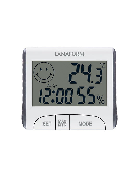 Lanaform Thermo-Hygrometer – Digital termometer och hygrometer för inomhusklimat – luft & doft från Lanaform