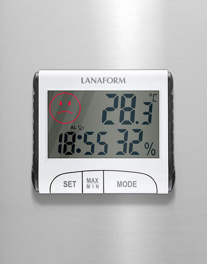Lanaform Thermo-Hygrometer – Digital termometer och hygrometer för inomhusklimat – bild 3