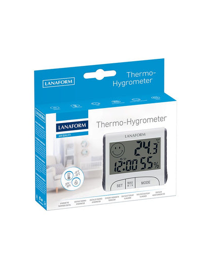 Lanaform Thermo-Hygrometer – Digital termometer och hygrometer för inomhusklimat – bild 5